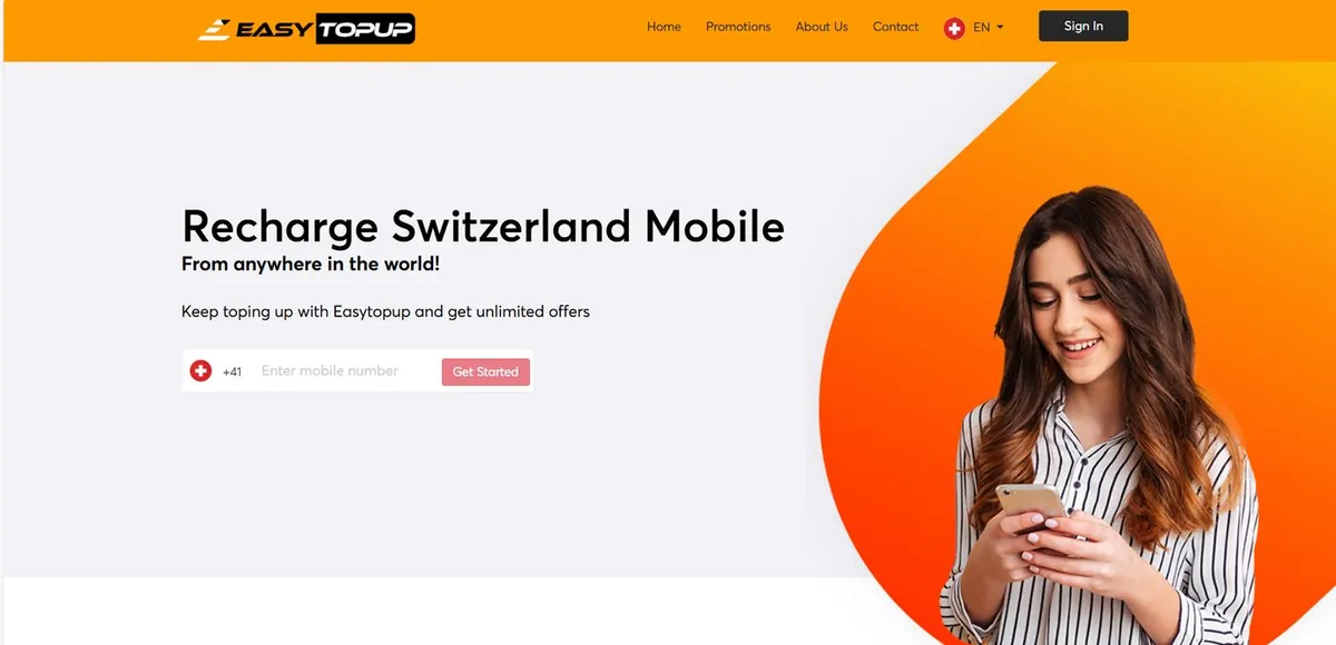 EasyTopUp screenshot